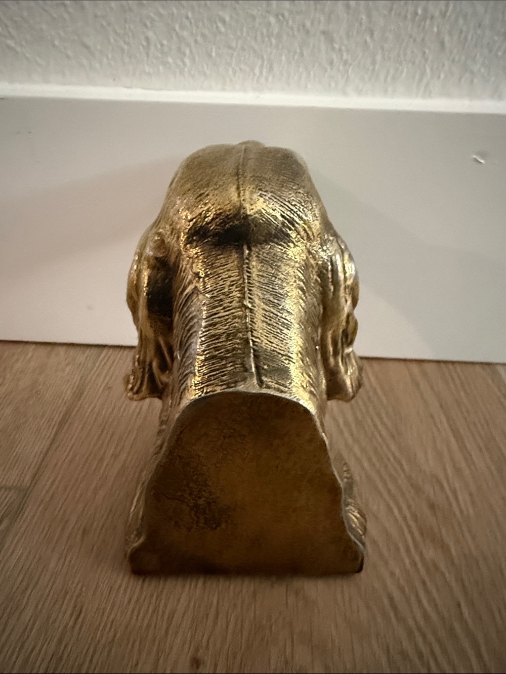 Vintage Brass Irish Setter bookend 5.5” tall - Picture 2 of 3